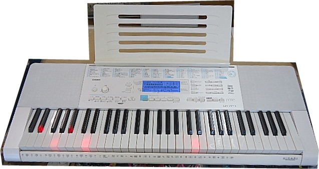 Yahoo!オークション - 美品 CASIO カシオ キーボード LK-223 光ナビゲ