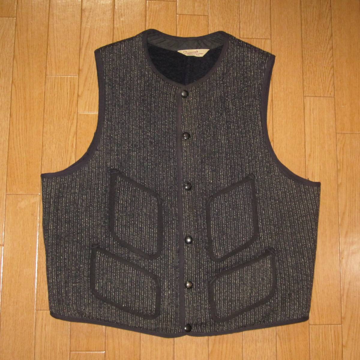 50s ブラウンズ ビーチベスト 三角タグ / ブラウンズビーチ / Brown's