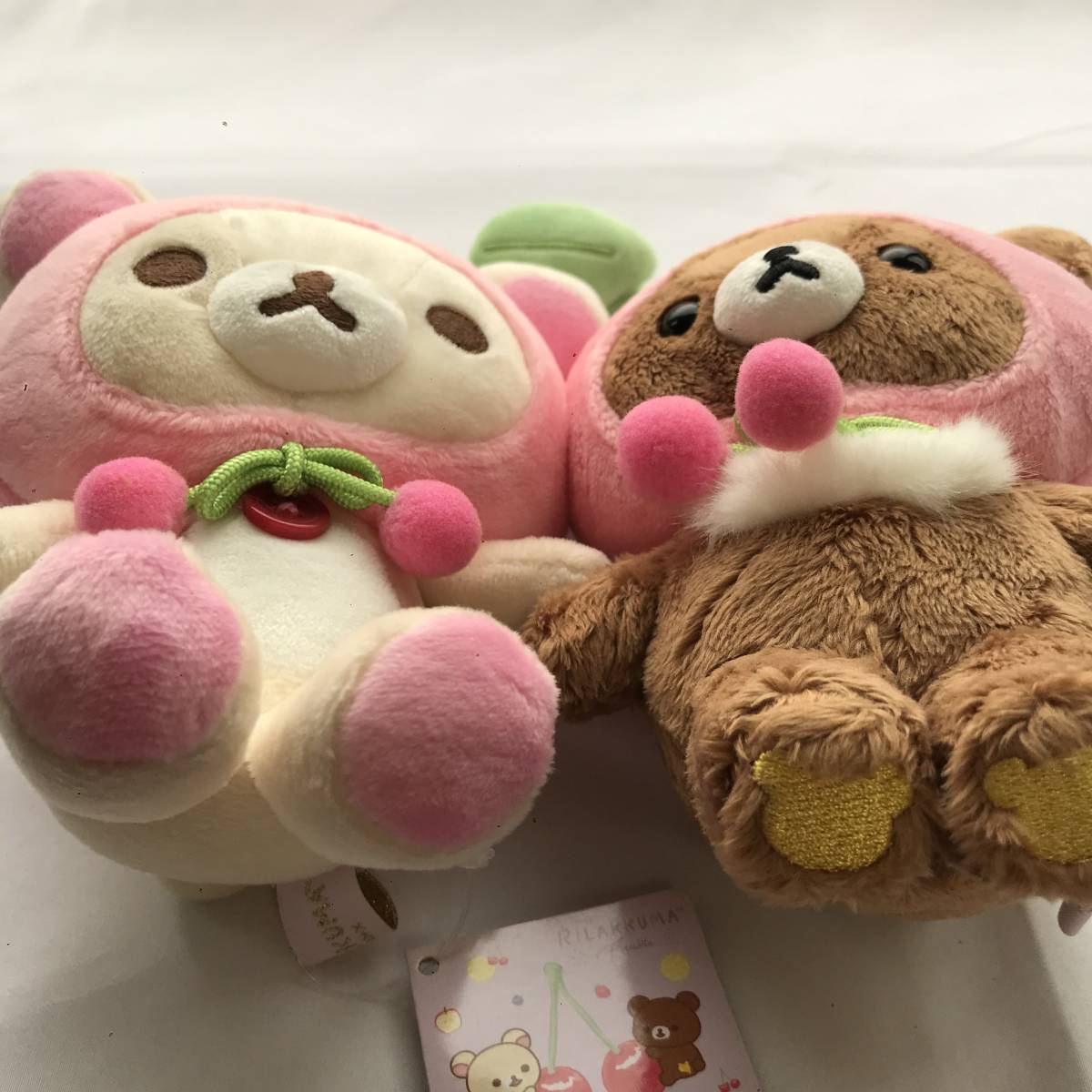 コリラックマ チャイロイコグマ フルーツなかよしぬいぐるみ