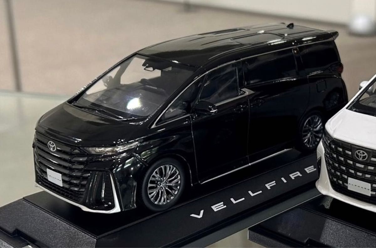 1/30 トヨタ カラーサンプル 新型 ヴェルファイア ブラック 新品 未