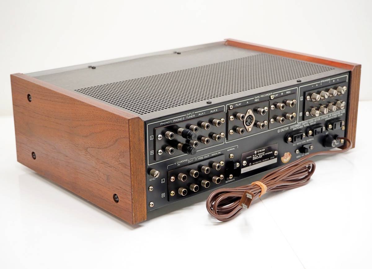 Yahoo!オークション - 【整備・レストア済 美品】 TRIO KA-3002 プリ