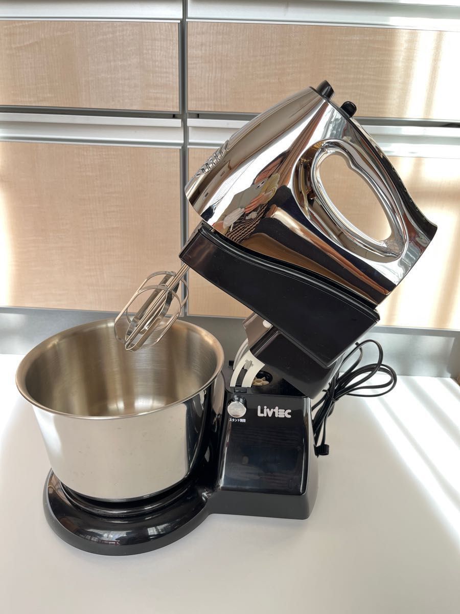 ステンレスボウル付き卓上ミキサー Livtec LHM-ST28E｜Yahoo!フリマ
