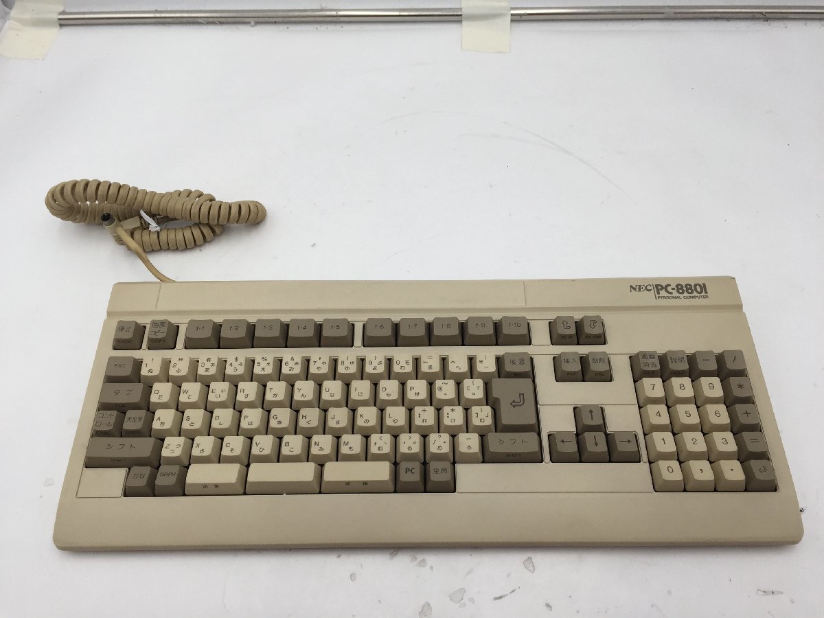 Yahoo!オークション - 【NEC エヌイーシー】PC-88用キーボード PC-880