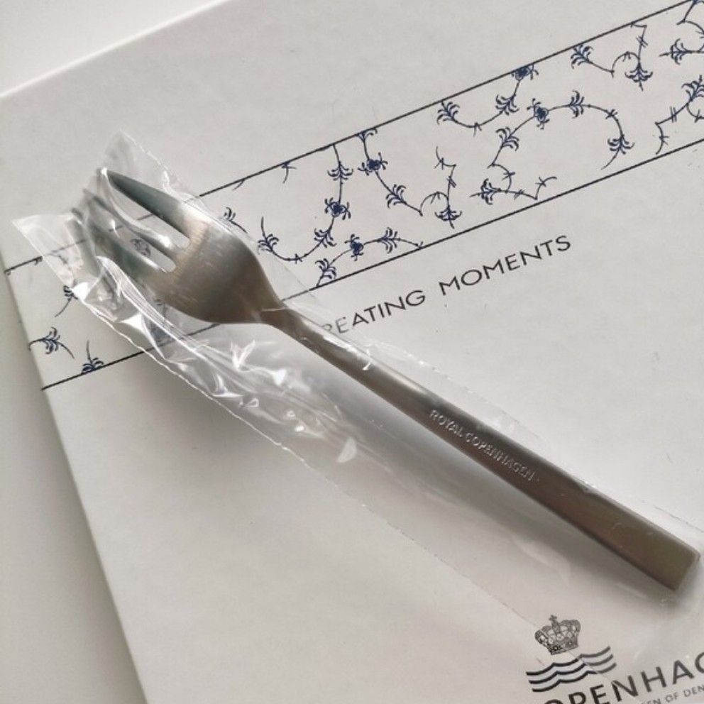 未使用 ロイヤルコペンハーゲン シェラン スモールフォーク 5本セット