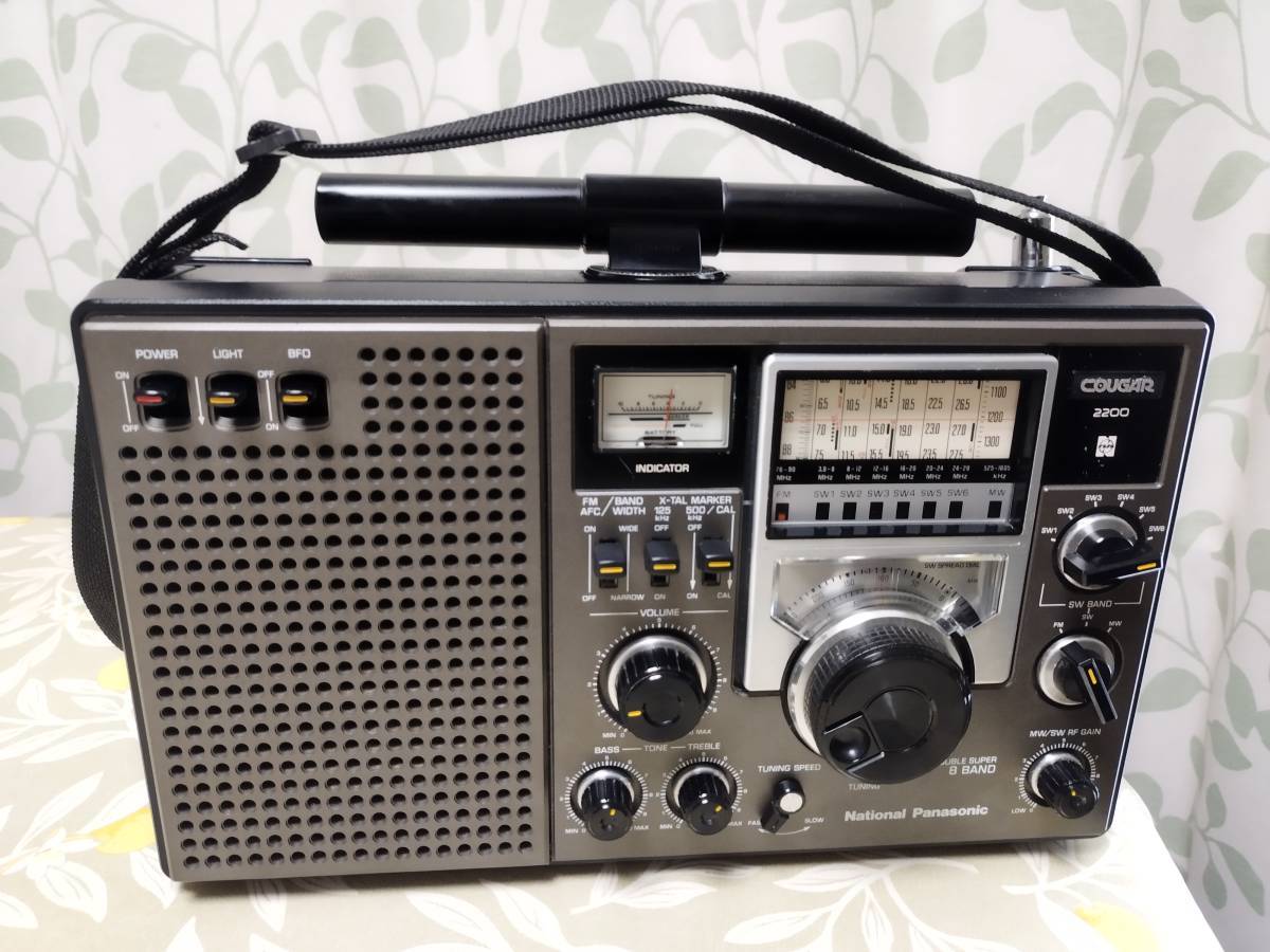 Yahoo!オークション - 【National Panasonic】BCLラジオの名機『COUGAR