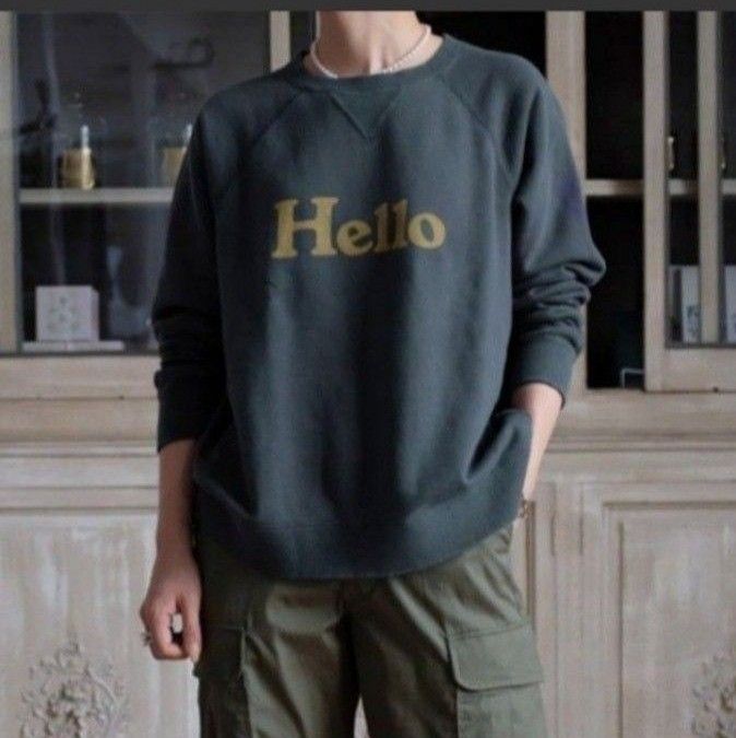 新作 完売品 MADISONBLUE マディソンブルー HELLO ハロー スウェット