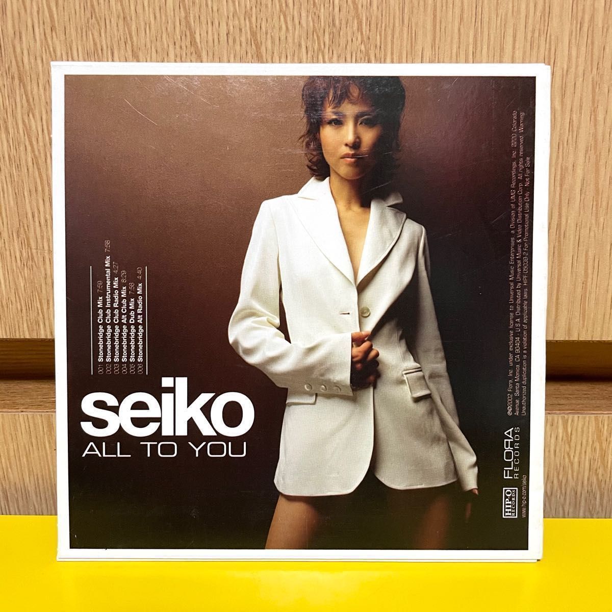 超希少 レア 非売品 未使用 USA アメリカ プロモ盤 CD 松田聖子 SEIKO