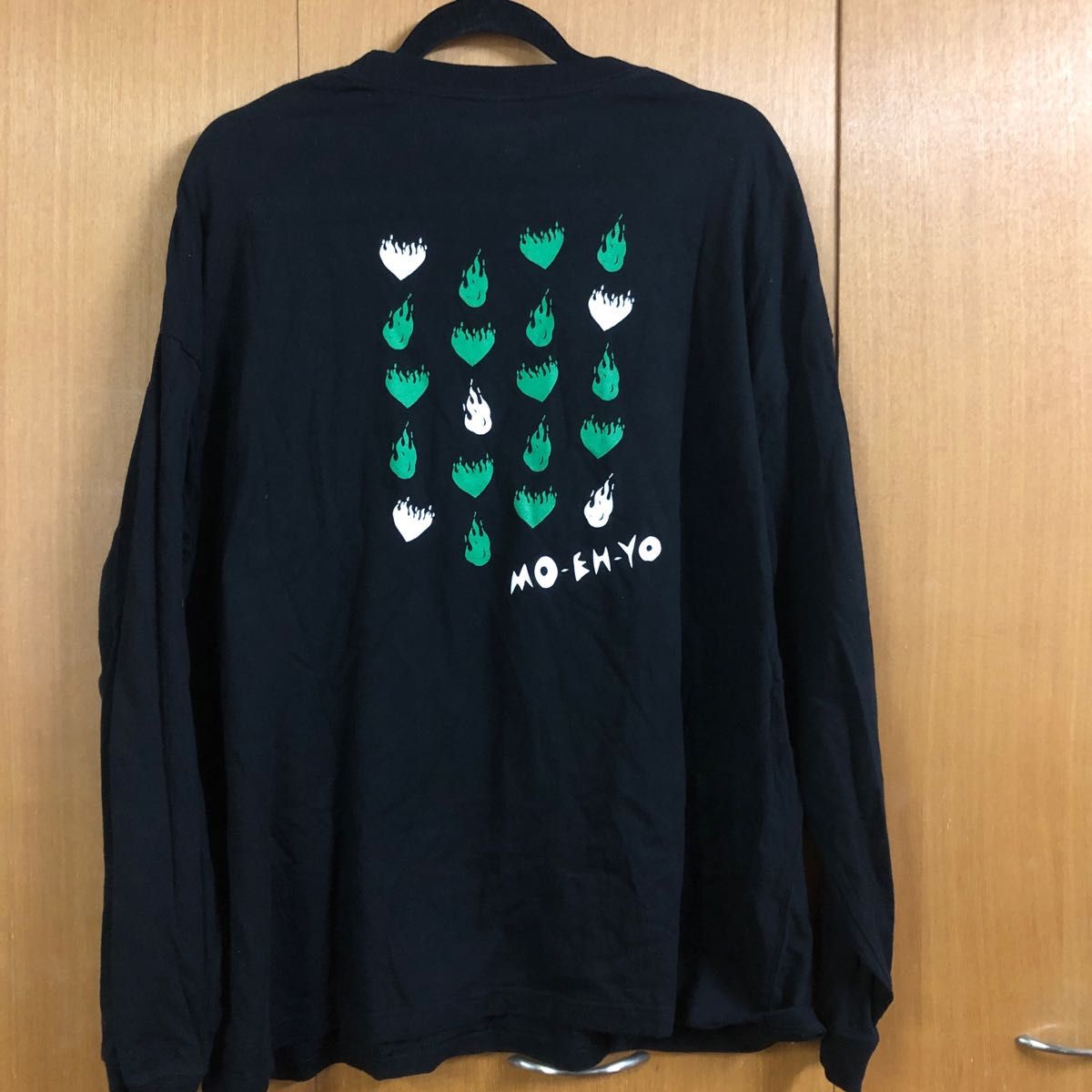 藤井風さん 燃えよ ロンT 長袖 ブラック Lサイズ オフィシャルグッズ