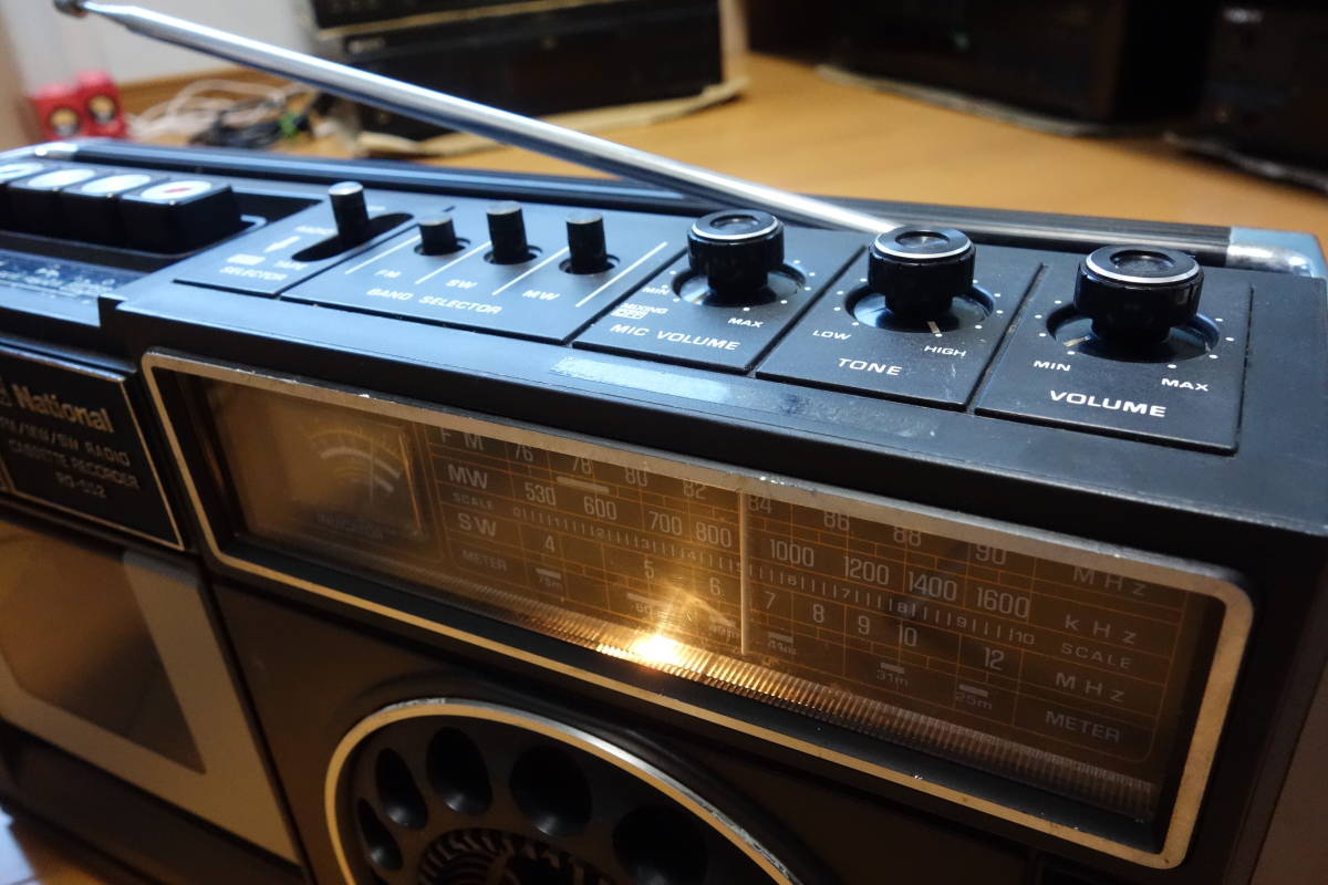 Yahoo!オークション - National ナショナル製 ラジカセ「RQ-552」音の