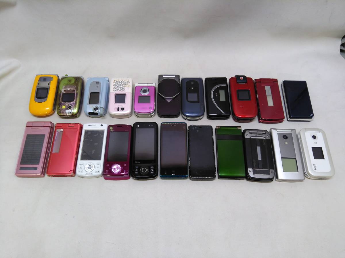 Yahoo!オークション - ジャンク ガラケーまとめ売り 22台セット docom