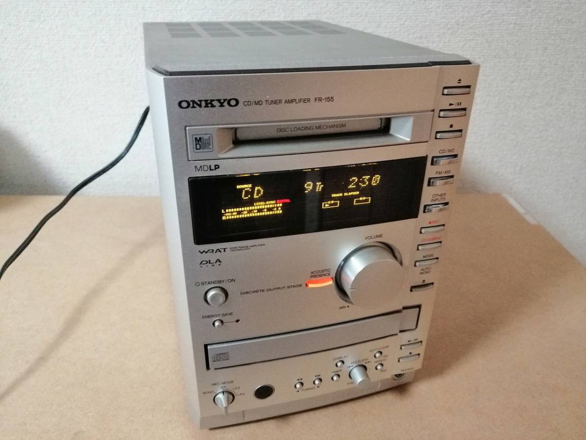 送料無料 ONKYO FR-155 CDベルト・ピックアップ交換/MD分解