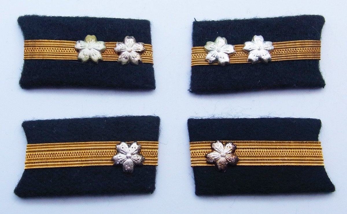 Yahoo!オークション - 大日本帝国海軍 襟章 中尉 少尉 当時物 戦争 軍