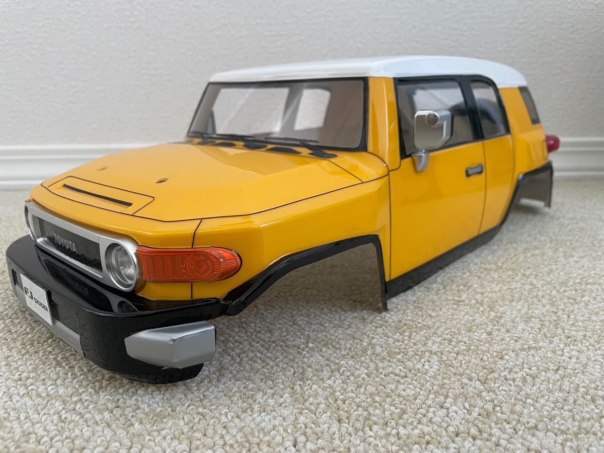 未使用 実車カラー 塗装済み タミヤ FJクルーザー ボディ CR-01｜Yahoo
