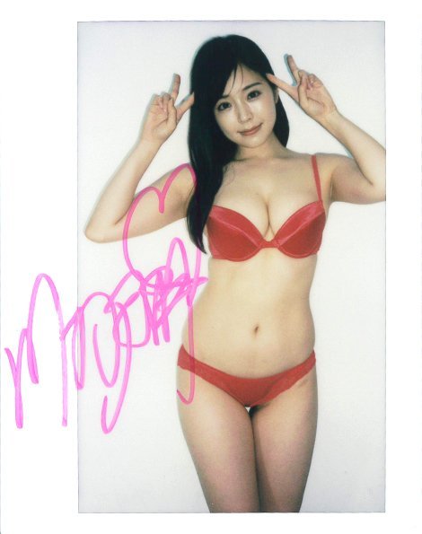 Yahoo!オークション - HIT'S/川村那月 1of1 直筆サイン入り水着ワイド