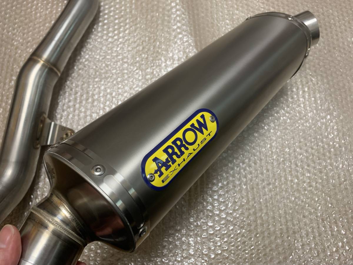 廃盤品 新品未使用 アローARROWチタンサイレンサー/マフラー CBR600RR