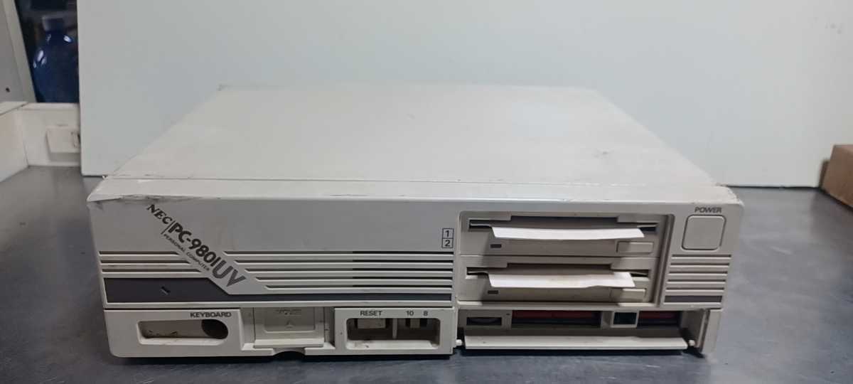 Yahoo!オークション - NEC PC-9801 UV 動作未確認 ジャンク