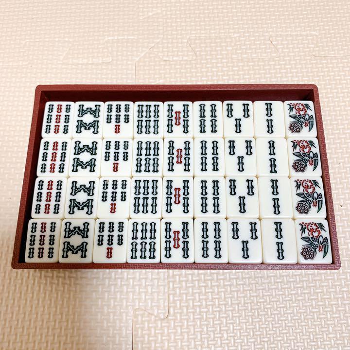 希少】ミズノ丸一 背黒牌 黒牌 麻雀牌 ジャンパイ 当時物 レア レトロ