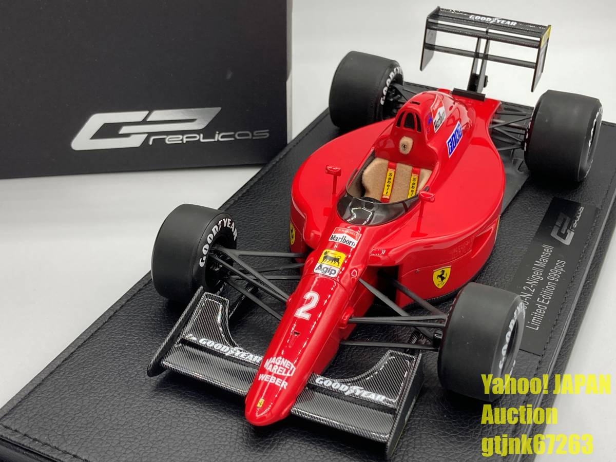 Yahoo!オークション - GP Replicas 1/18 フェラーリ 641/2 No.2 N.マン