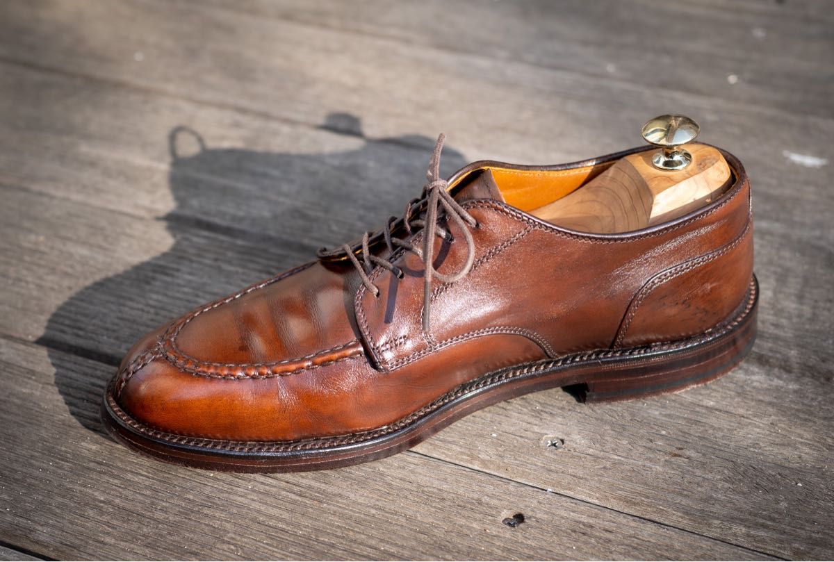 オールデン ALDEN Vチップ ノルウィージャンフロント カーフ925 6 1/2D