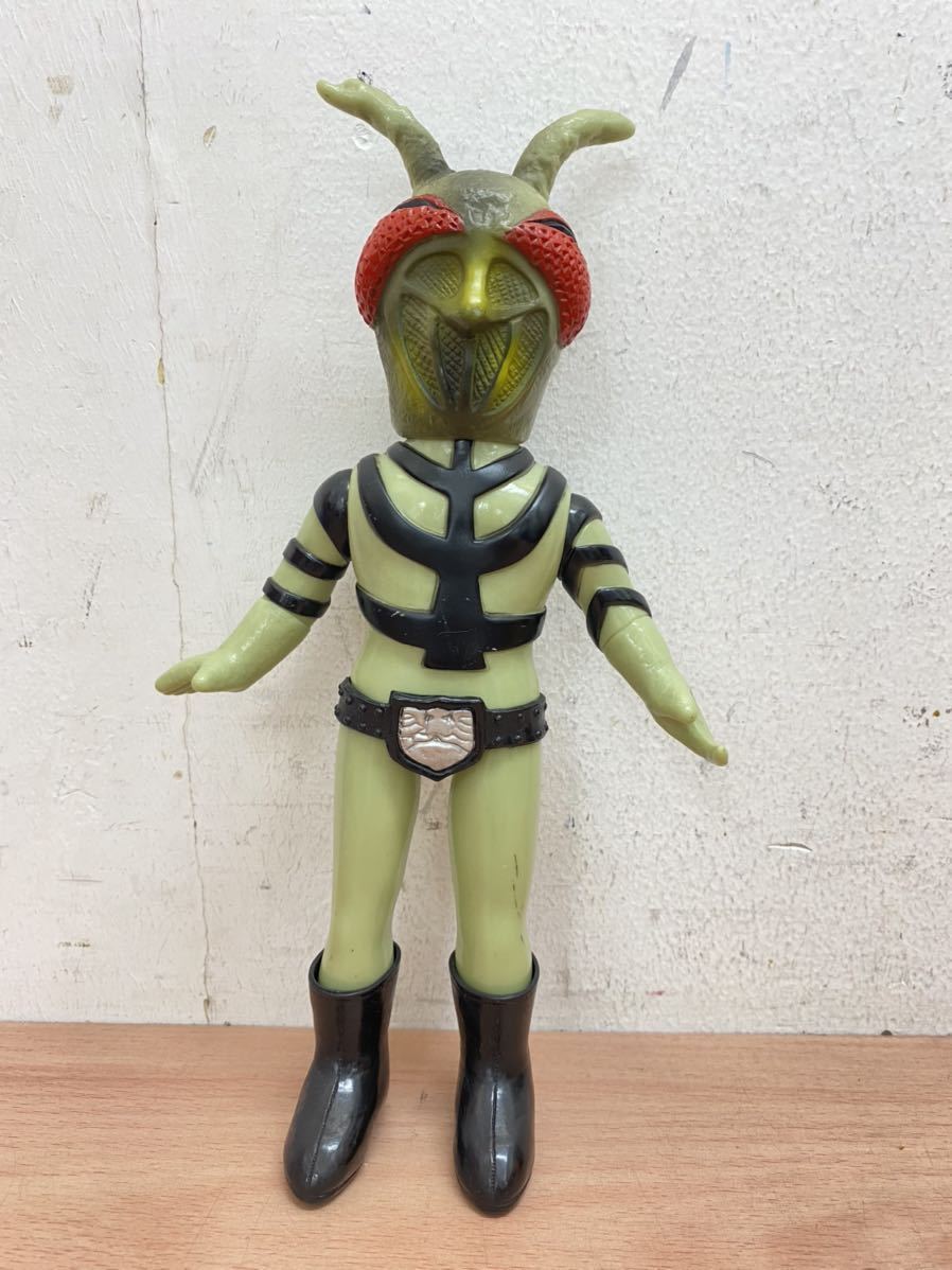 Yahoo!オークション - I 当時物 怪人カマキリ男 ソフビ 石森プロ 東映