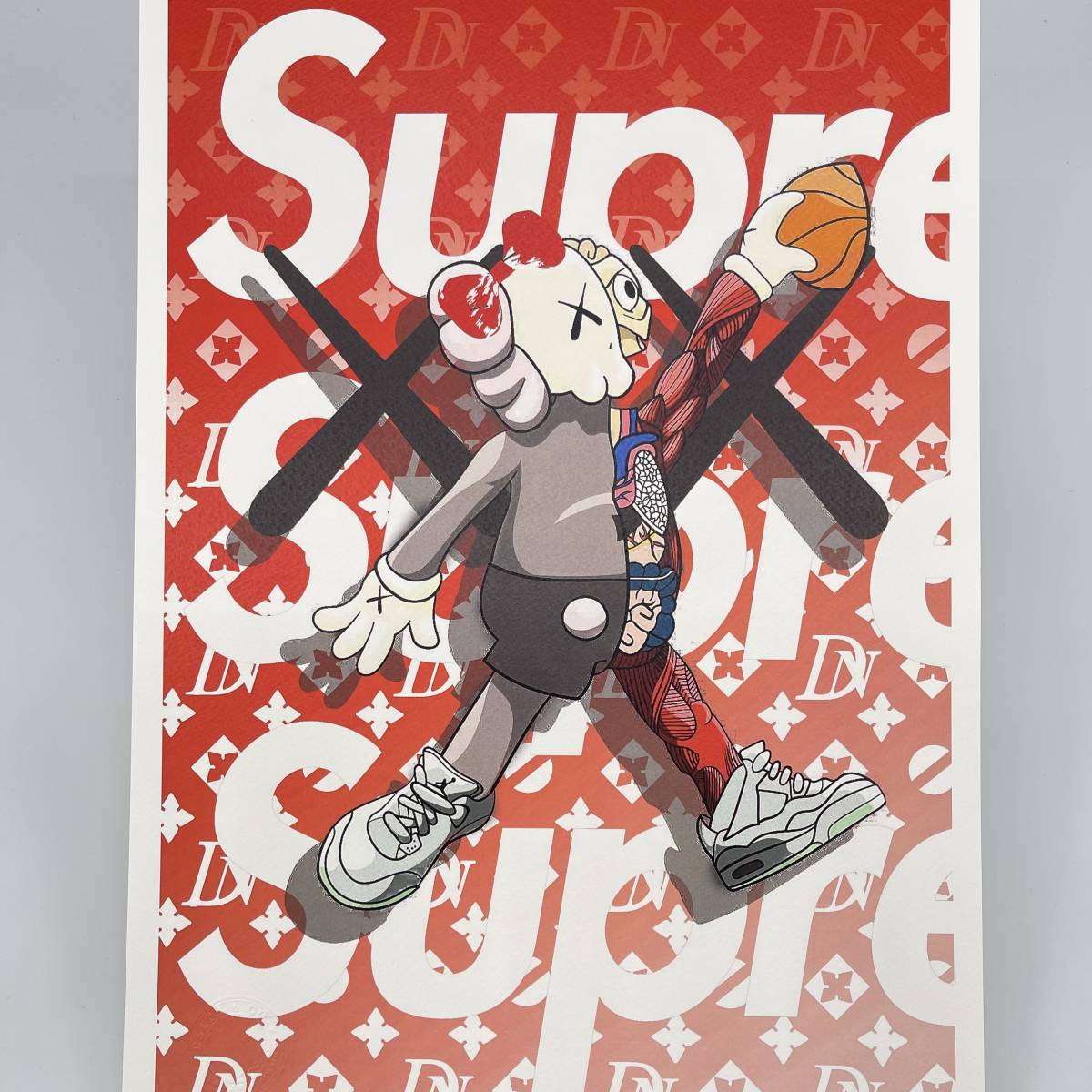 Yahoo!オークション - DEATH NYC 世界限定100枚 アートポスター Kaws