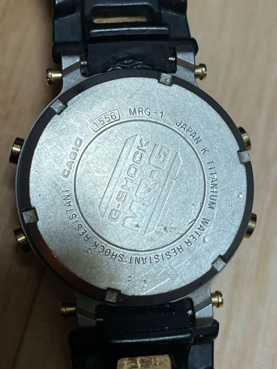 CASIO G-SHOCK ビンテージ チタン製 MRG-1 希少ゴールドモデル 訳