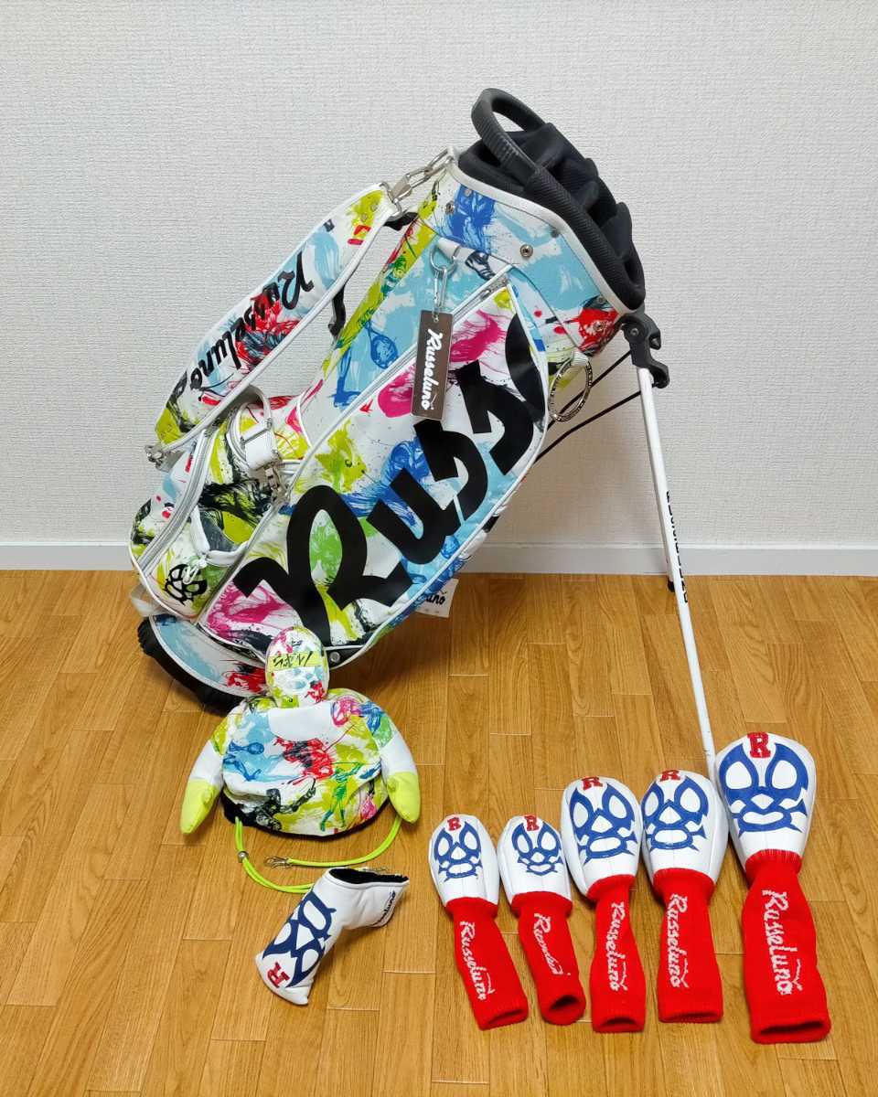 超レア 美品 ラッセルノ RUSSELUNO ルチャ 限定コラボ ゴルフ キャディ