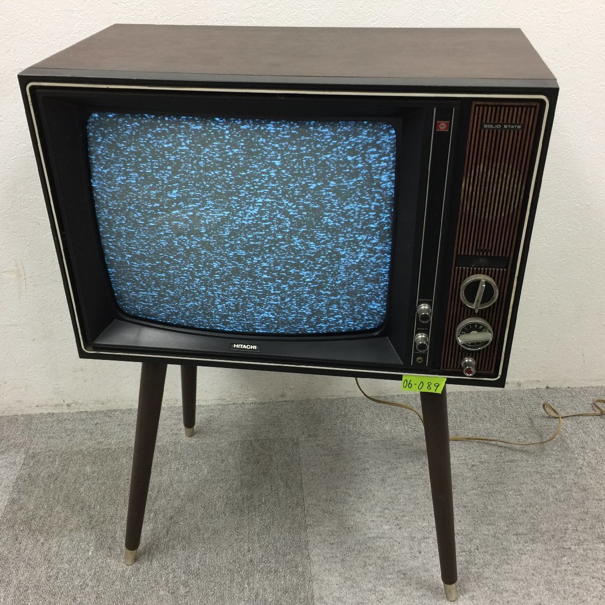 Yahoo!オークション - 06―089 昔のテレビ 日立 S-57B 日立テレ