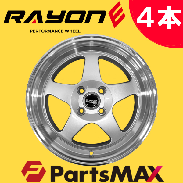 Yahoo!オークション - 4本セット Rayone Racing 536 15インチ 7J+35 4H