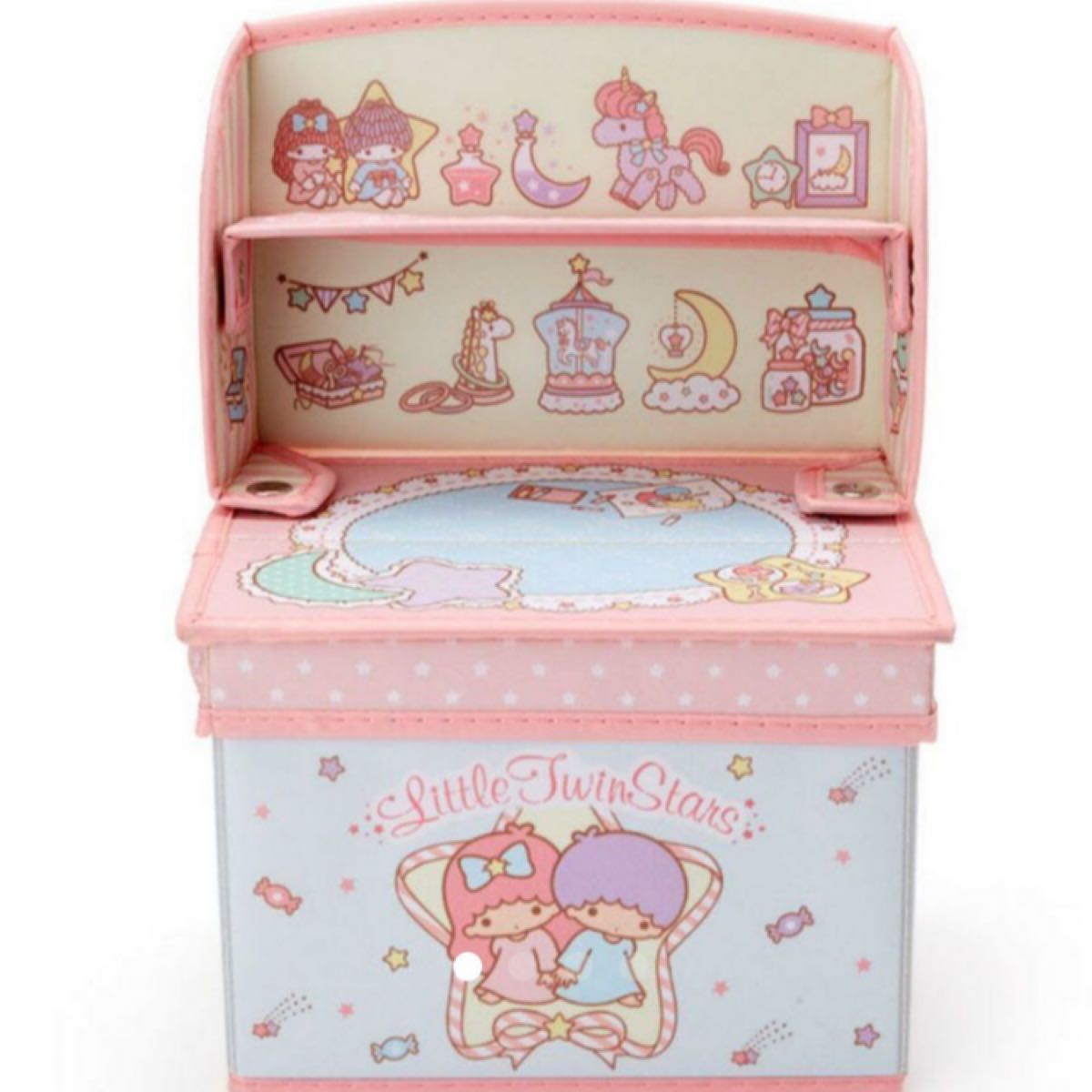 週末価格 サンリオ キキララ リトルツインスターズ 飾り棚 収納