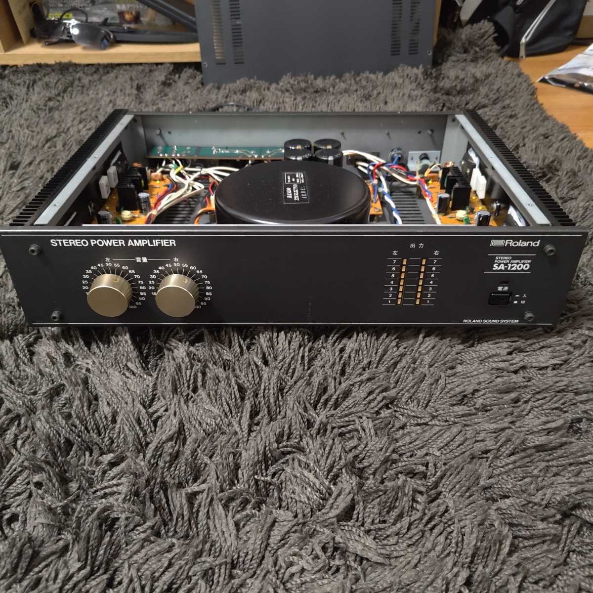 Yahoo!オークション - ROLAND SA-1200 パワーアンプ