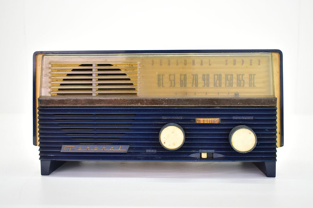 Yahoo!オークション - GENERAL SUPER RADIO 5M408 真空管ラジオ[ゼネラ
