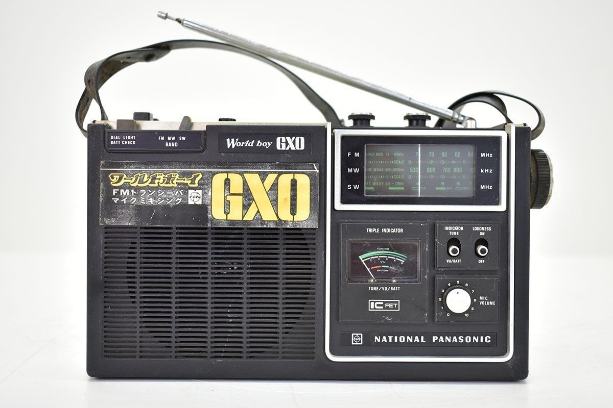 Yahoo!オークション - National Panasonic RF-848 World boy GXO 3バン