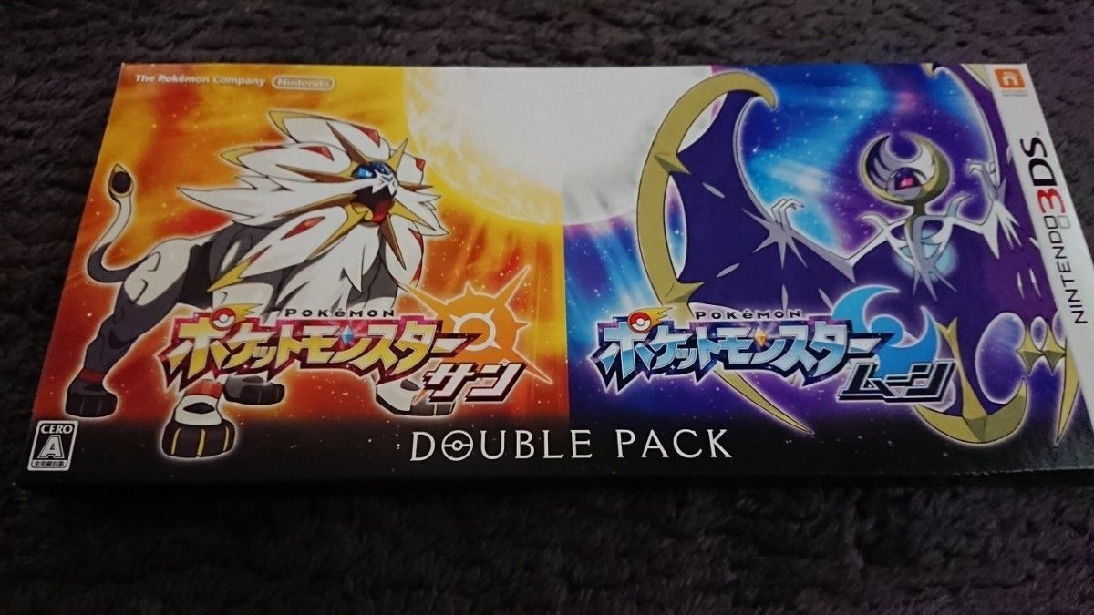 即購入⭕（新品未開封）ポケットモンスター サン・ムーン ダブルパック