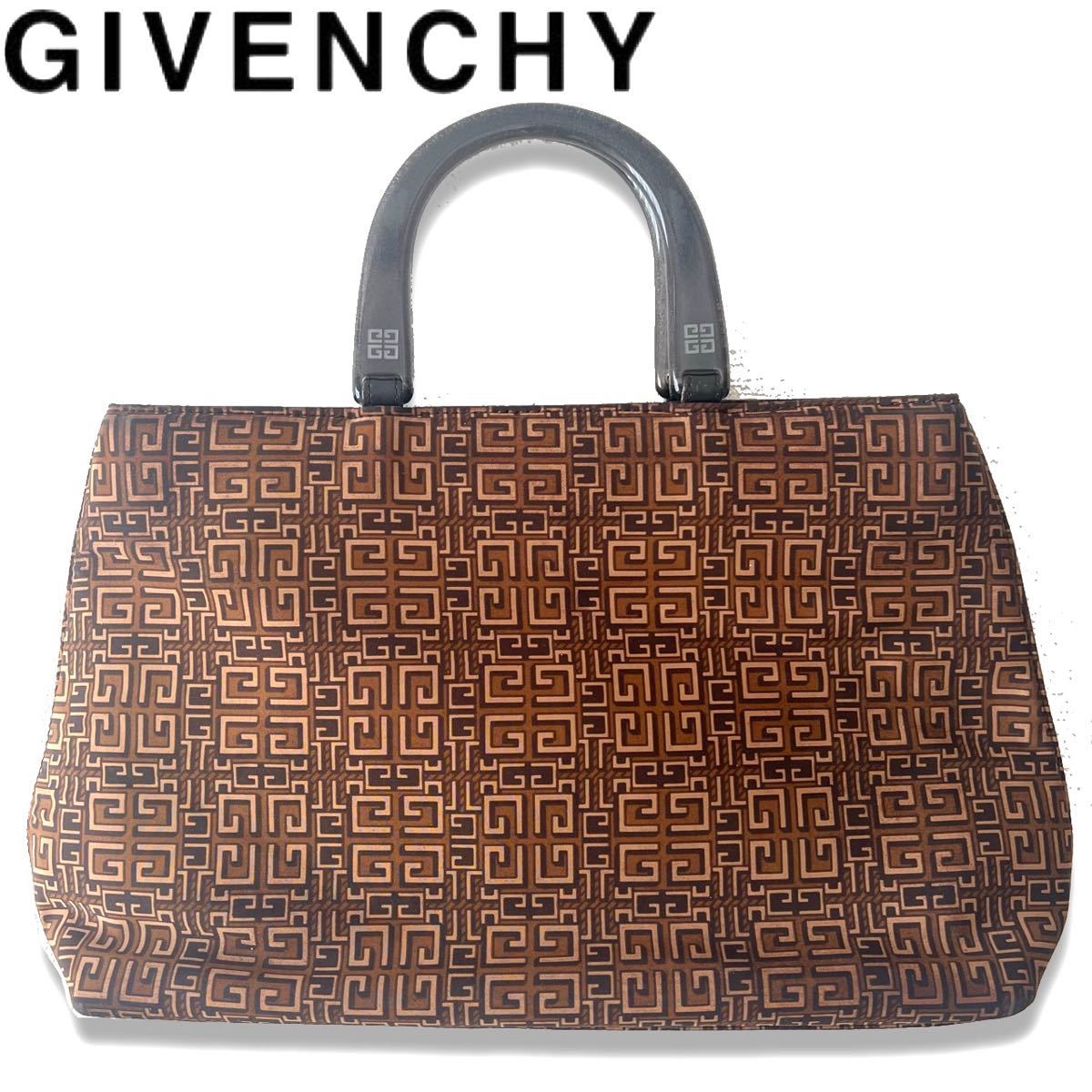 GIVENCHY ジバンシー 4G ロゴ ハンドバッグ 総柄 レディース カバン