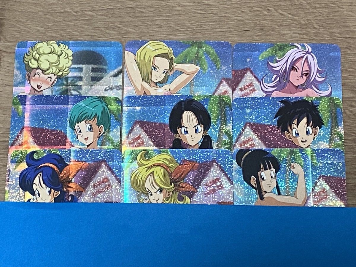 ドラゴンボール ファンアート ベリーセクシーカード9枚セット｜Yahoo