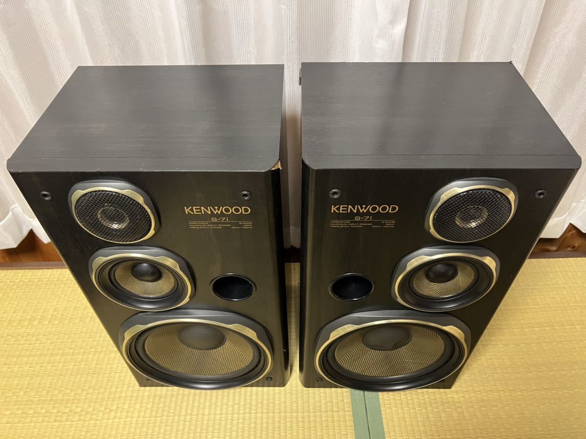 Yahoo!オークション - 【KENWOOD ケンウッド S-7i】 スピーカー 2台セ
