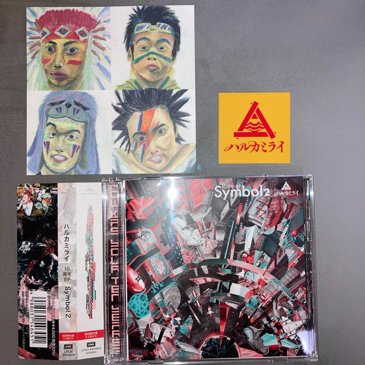 初回限定盤 (取) イラストステッカー封入 ハルカミライ 2CD/Symbol 2