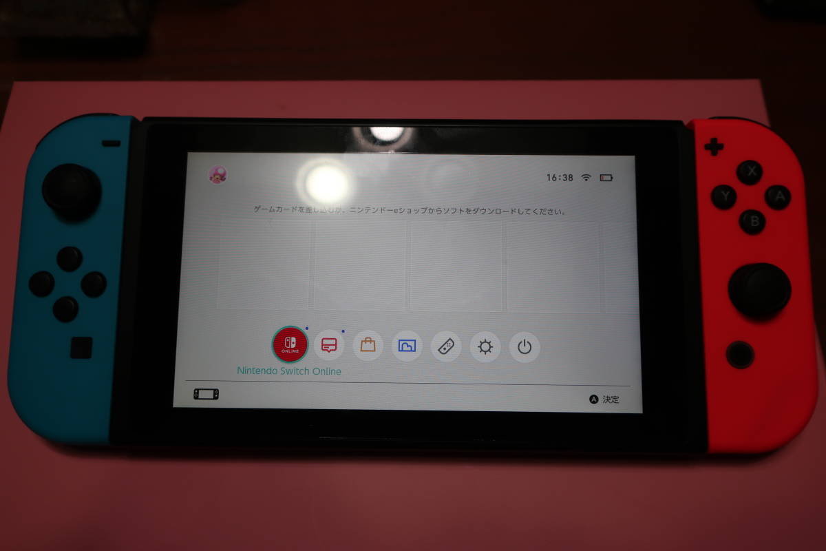 Yahoo!オークション - 動作確認/初期化済 Nintendo Switch 本体 ネオン