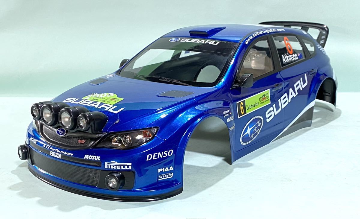 Yahoo!オークション - タミヤ 1/10RCボディ スバルインプレッサWRC2008