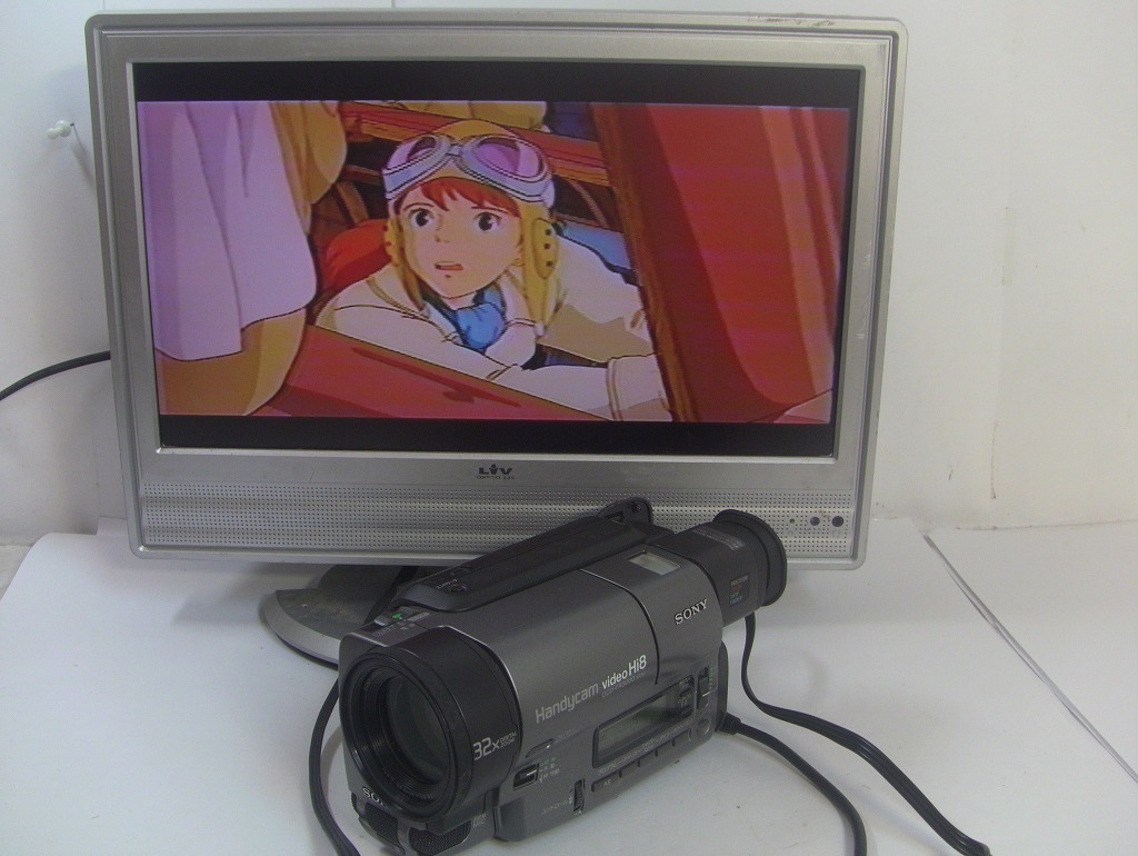 8mmテープ再生できます SONY Hi8ビデオカメラ CCD-TR3000 ダビングにご