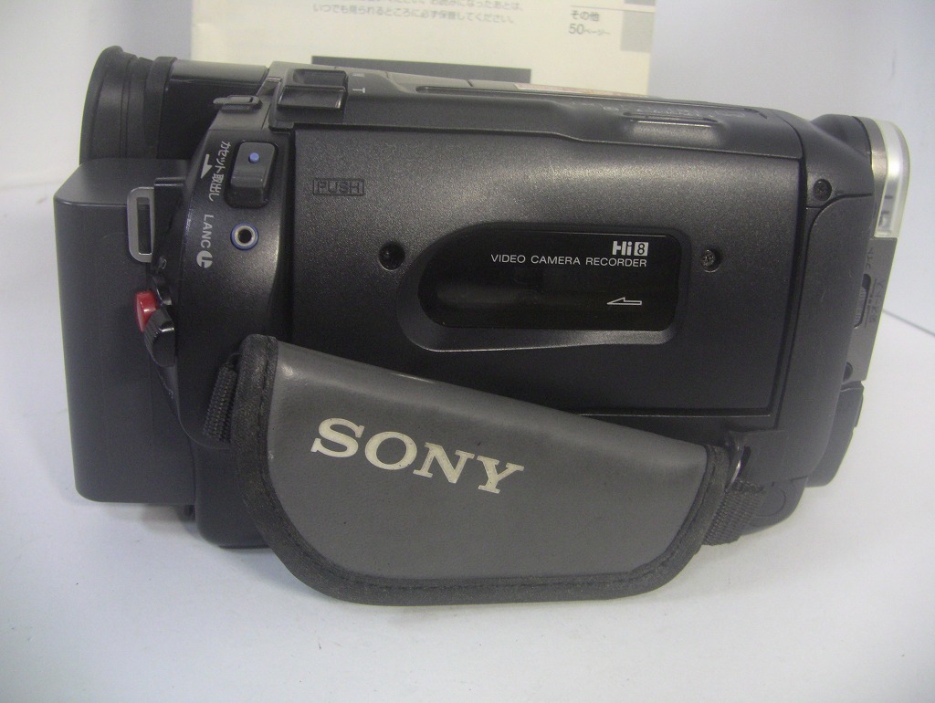 8mmテープのダビングに！ SONY ビデオカメラ CCD-TR290 Amazon.co.jp