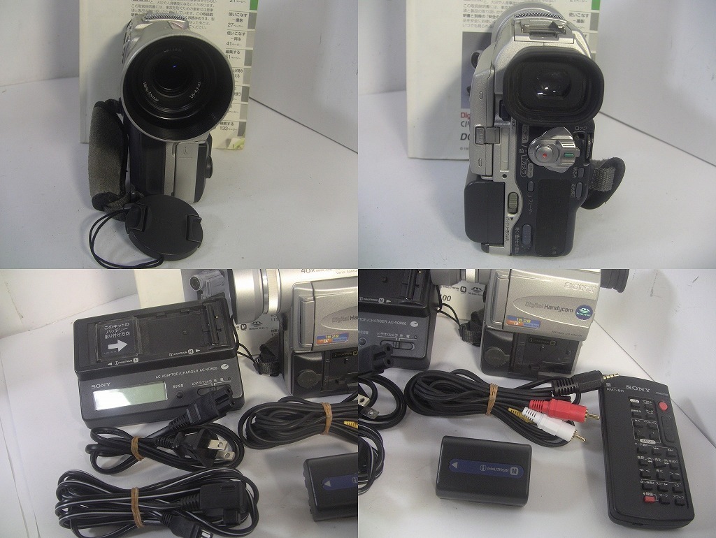 MiniDVテープ再生できます SONY MiniDVビデオカメラ DCR-PC100