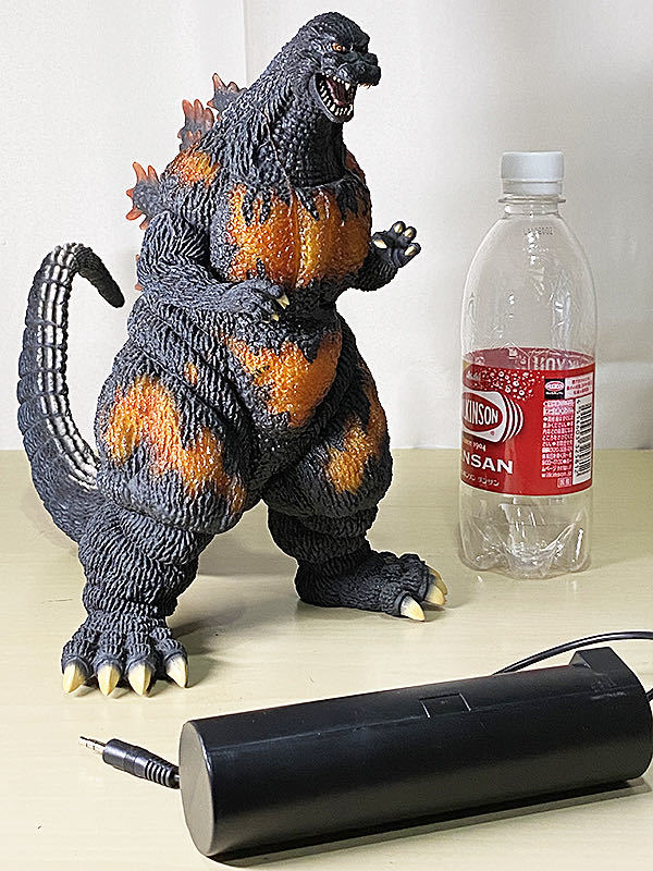 Yahoo!オークション - X-PLUS 東宝大怪獣シリーズ ゴジラ1995 少年リッ