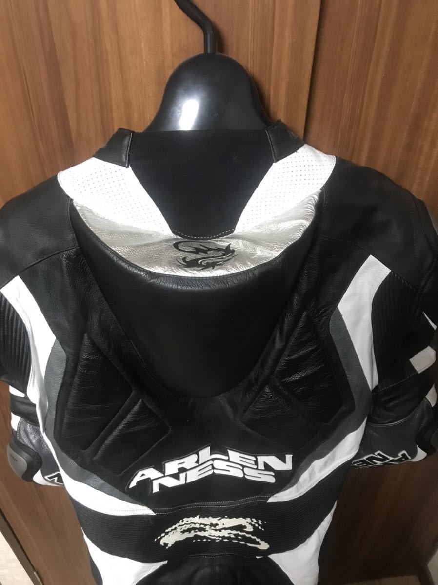 アレンネス(XLW) インナー付(XL)レーシングスーツ 革ツナギ ツナギ