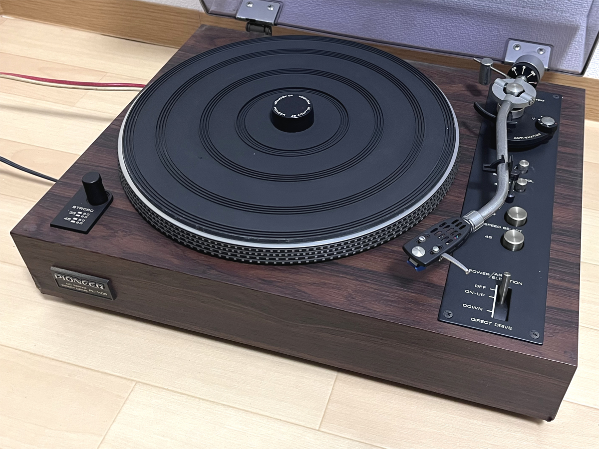Yahoo!オークション - PIONEER PL-1100 レコードプレーヤー パイオニア