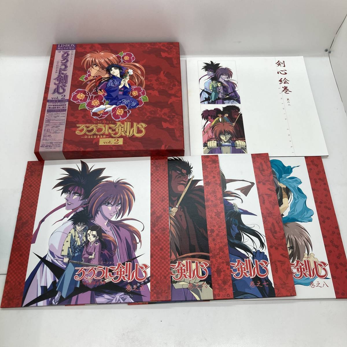 Yahoo!オークション - アニメ るろうに剣心 限定生産販売 LD BOX Vol.1