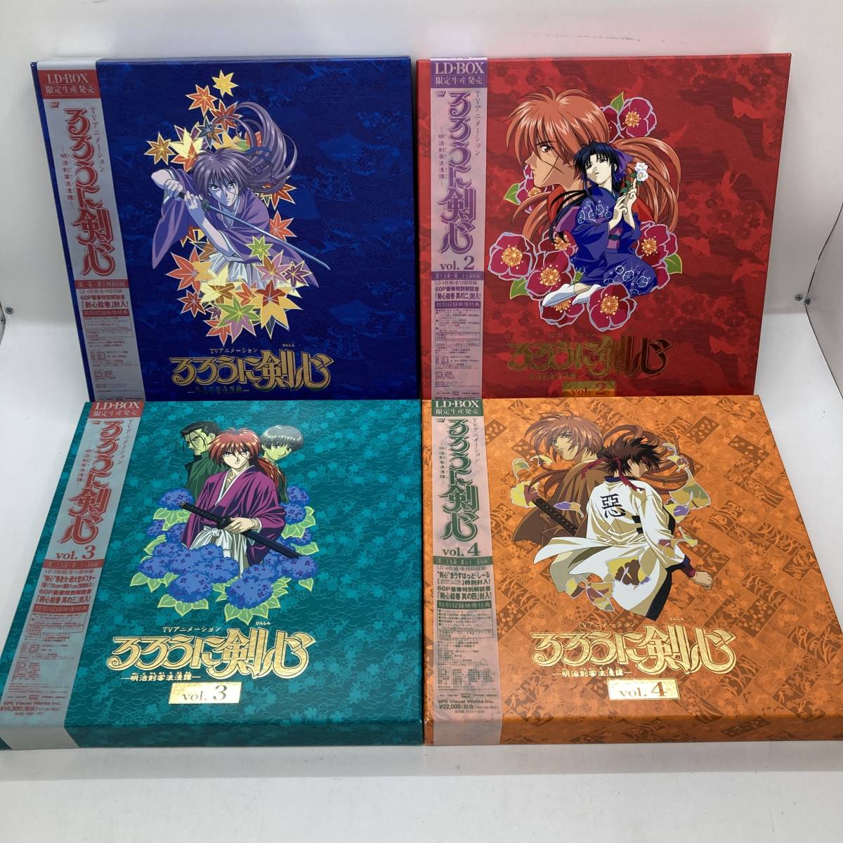 Yahoo!オークション - アニメ るろうに剣心 限定生産販売 LD BOX Vol.1