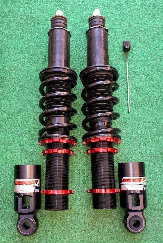 Yahoo!オークション - GX71 リア フルタップ式車高調(BLITZ製ショック