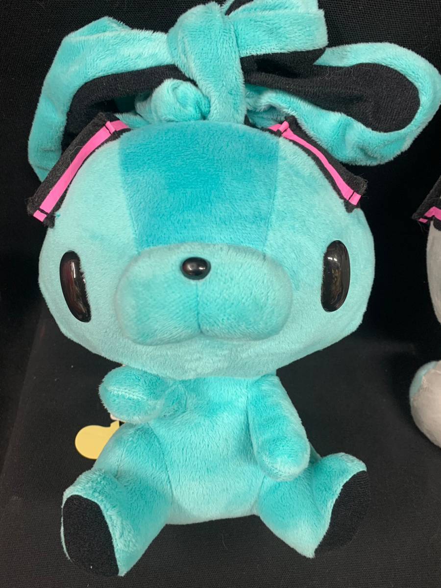 Yahoo!オークション - 初音ミク 汎用うさぎ ぬいぐるみ セット チャッ